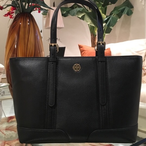 Tory Burch Handbags - 🚫SOLD EUC Tory Burch Landon Tote Bag in Black
